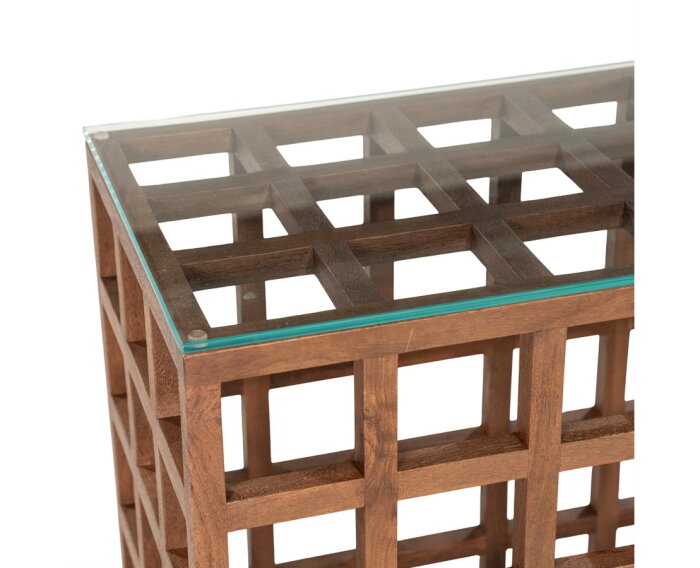 Sidetable Heras 140x40cm - bruin | Eleonora