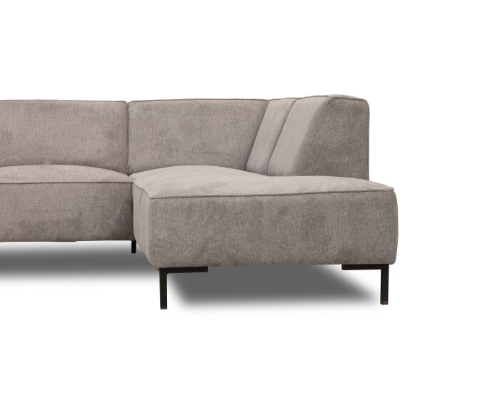 Hoekbank Riva Beige - Glow 4 &ndash; Ottomane Rechts &ndash; 262x195 cm