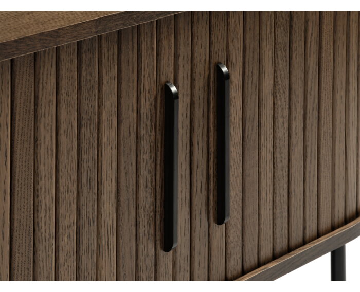 Tv meubel Nola eikenhout 180 cm - Bruin