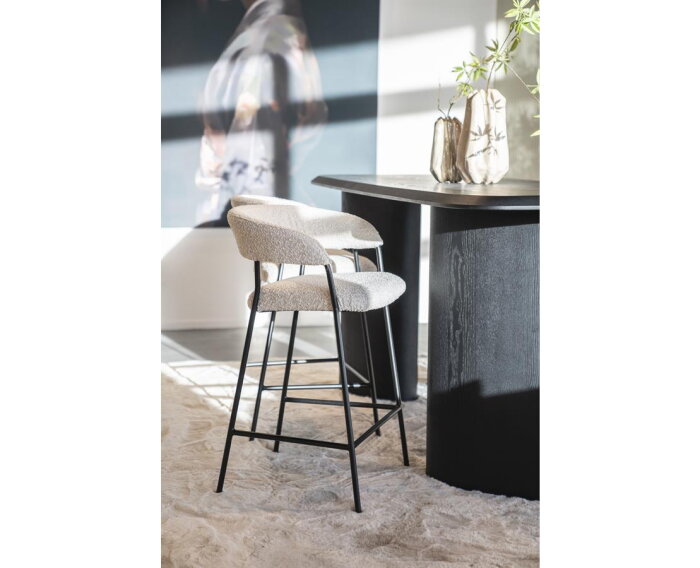 Barstoel Luka - beige | Eleonora