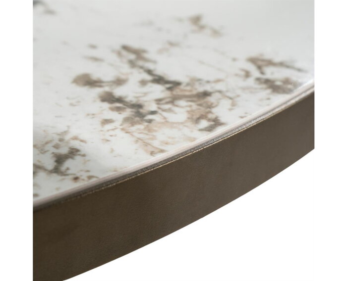 Eettafel Gino 130x130cm - bruin | Eleonora