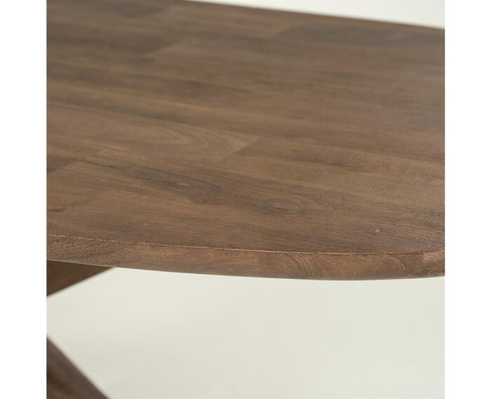 Eettafel Tycho 160x110cm - lichtbruin | Eleonora