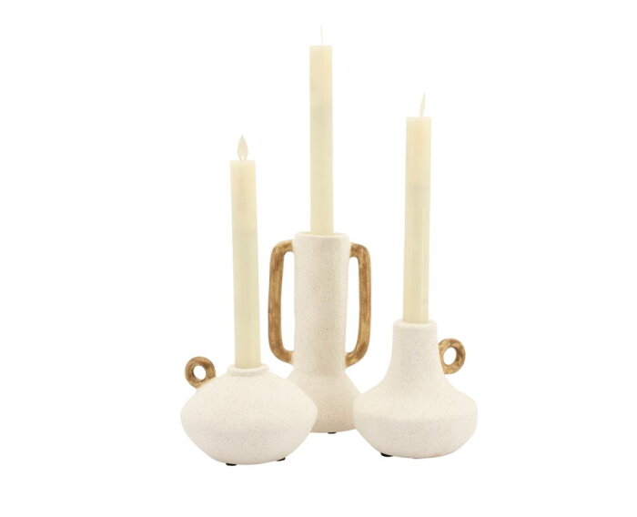 Claypanions ( set of 3) - off white | BY-BOO
