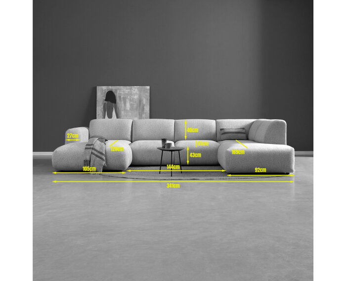 SOUL met chaise longue rechts - Sole 05