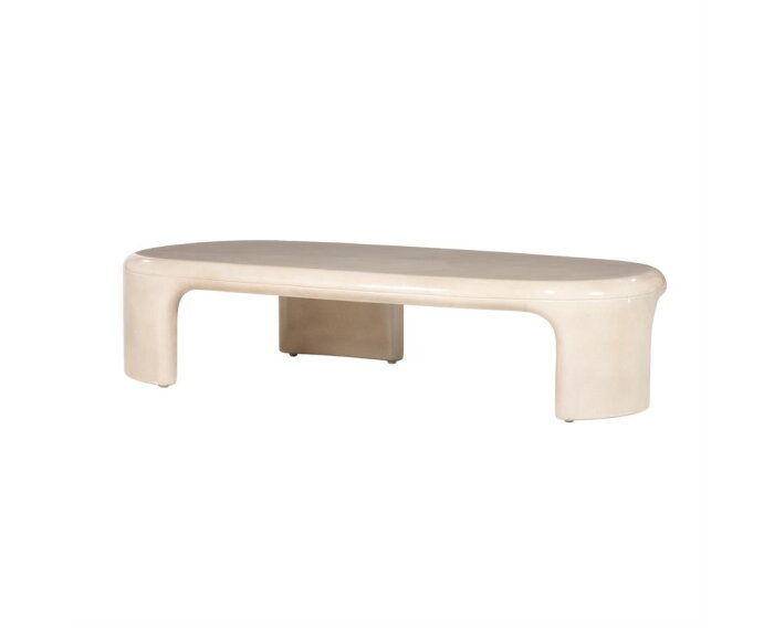 Salontafel Kane 140x65cm - beige | Eleonora