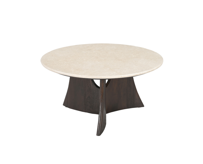 Salontafel Milo Botticino marmer 80 cm