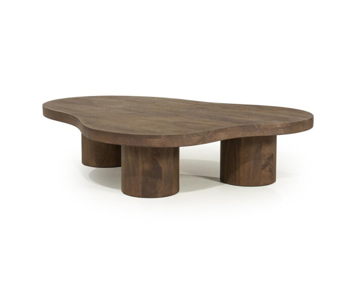 Salontafel Charlie 130x100cm - lichtbruin | Eleonora