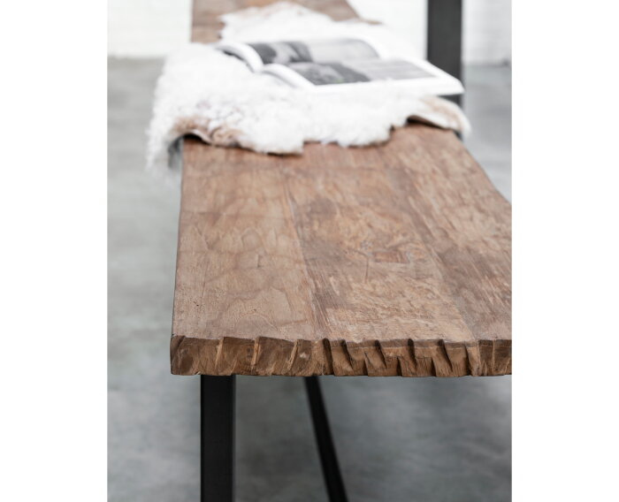 Timeless eetkamerbank Beam 215 cm