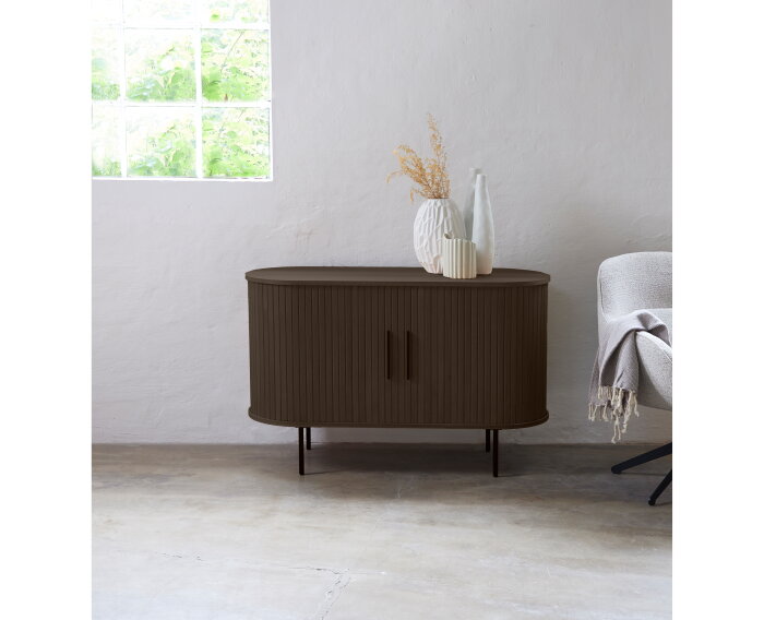 Dressoir Nola Eiken 120 cm - Bruin