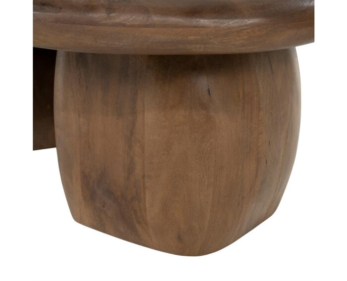 Coffee table Sui 120x70cm - bruin | BY-BOO