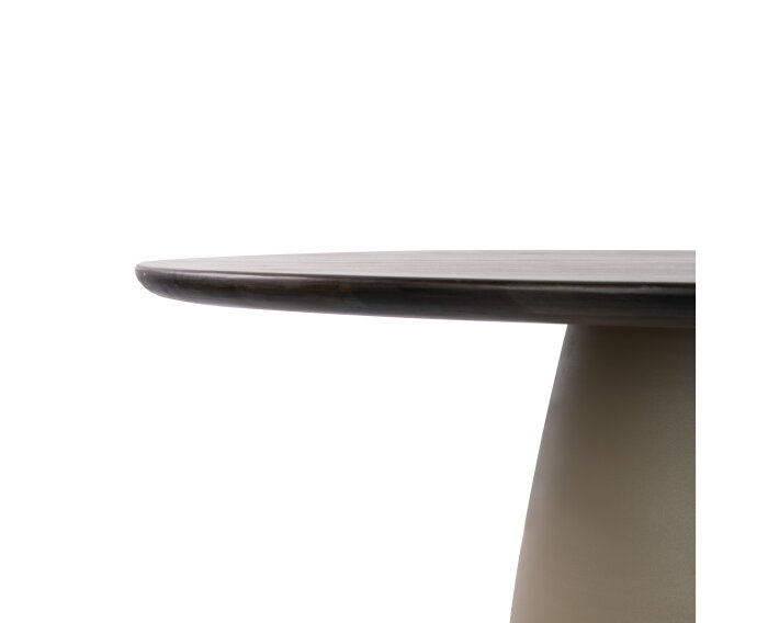 Eettafel Dune rond &Oslash;130 - Beige