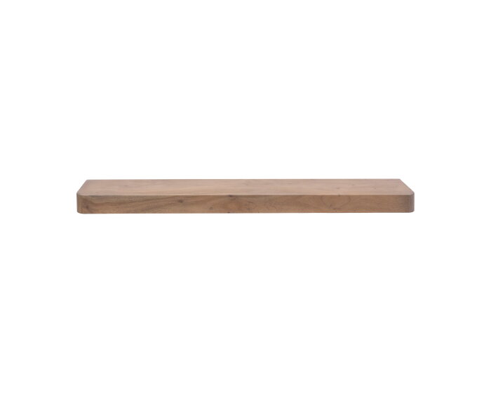 Wandplank Carve 150 - Massief acacia bruin