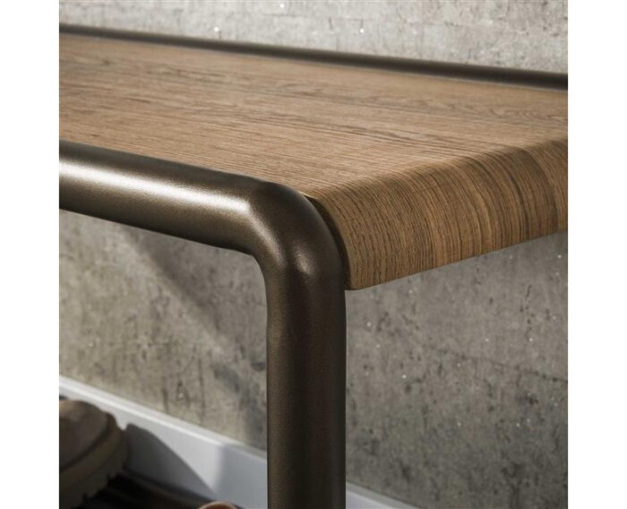 Schoenenrek Luno - Drift Brown Powdercoated