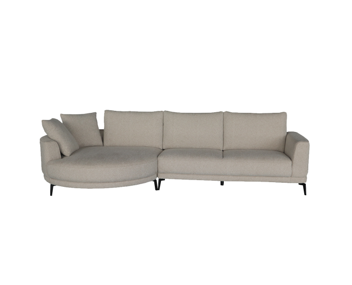 Prescot 2 5-AR + Chaise L - Sahara 120 beige