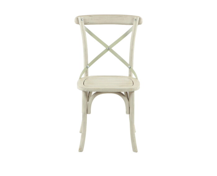 PARIS CHAIR  -  WOOD ACACIA FRESH WHITE