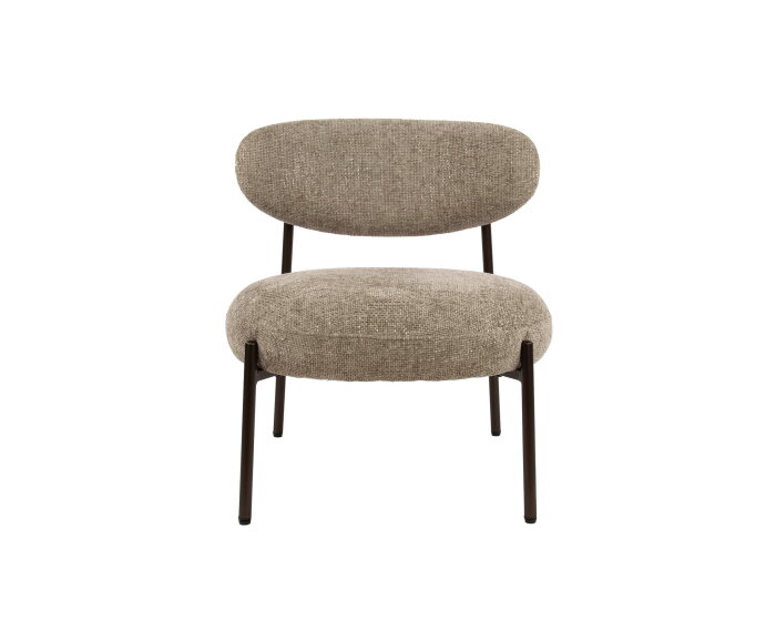 Fauteuil Aiko Japandi - Tissee cargo Zand - 62x67x71 cm