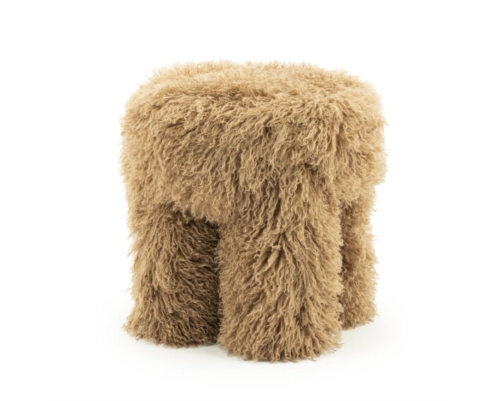 Stool Doodly - taupe | BY-BOO