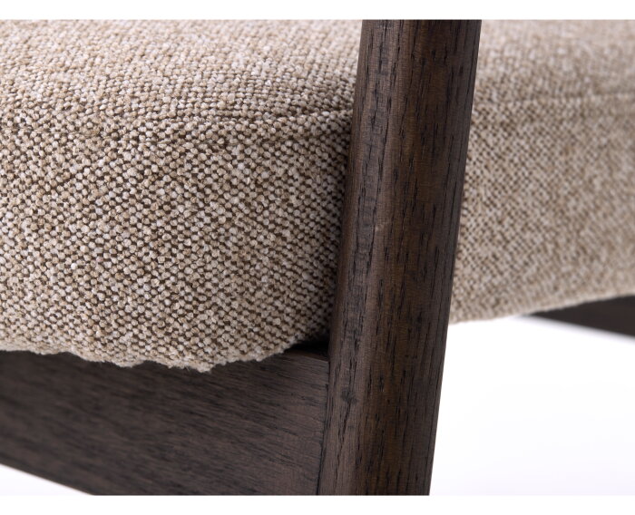 Eetkamerstoel Elk eiken Espresso - Sand