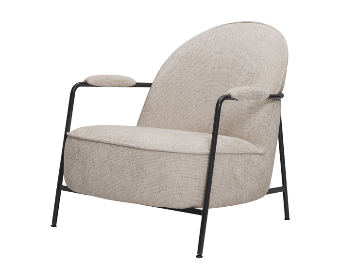 Amelia Fauteuil - fabric Haga 30 beige