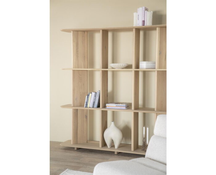 Wandkast Ty 180x40cm - naturel | Eleonora