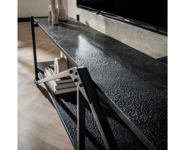 TV-meubel 220cm XL Piega - Grijs