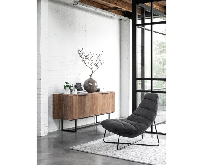 DTP home Odeon dressoir No.2 teakhout - 185x45x84 cm