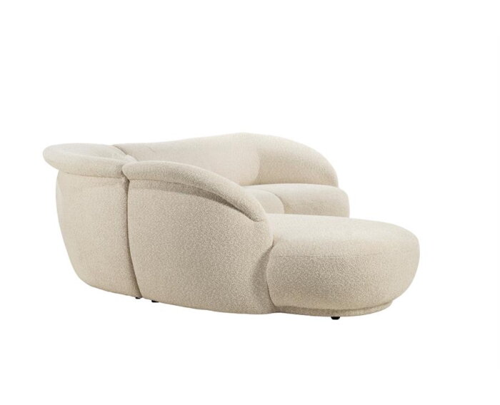 SEVN Emma organische modulaire hoekbank - Phat Sand - 310x259 cm - Zelf samen te stellen
