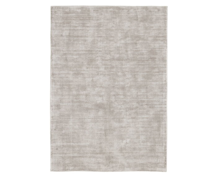 Must living vloerkleed La Belle rechthoekig viscose 170x240 cm - Lichtgrijs
