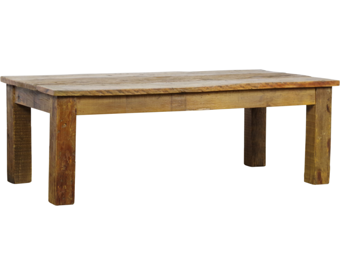 Salontafel Brent gerecycled hout naturel - 130 x 65 x 45 cm