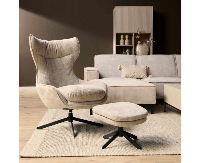 Fauteuil Olivia | Taupe