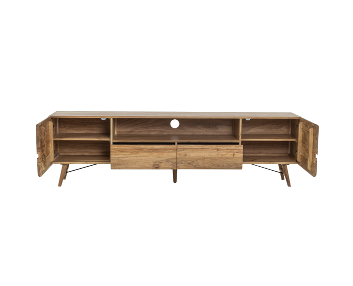 Tv meubel Aura acaciahout 210 cm - Naturel