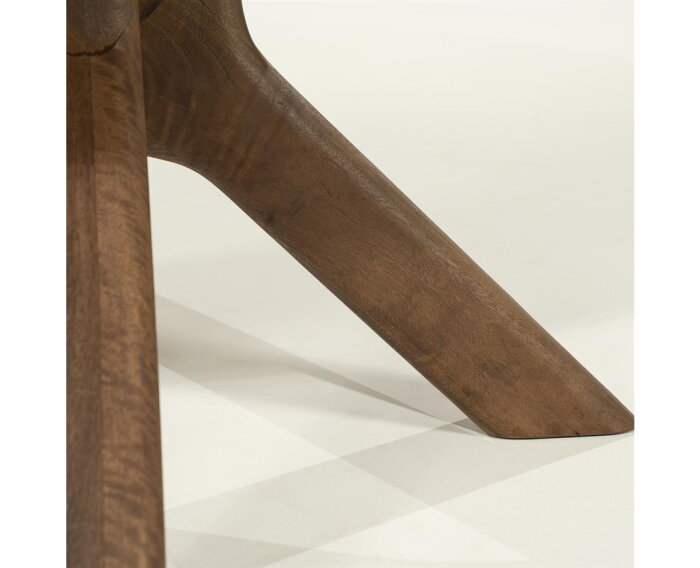 Eettafel Tycho 150x150cm - lichtbruin | Eleonora