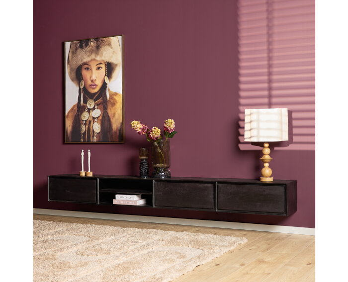 Zwevend tv meubel Ambiance Naturel | 120 cm