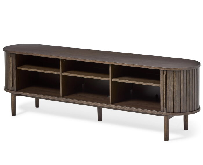 Tv meubel Meta eikenhout 180 CM - Espresso