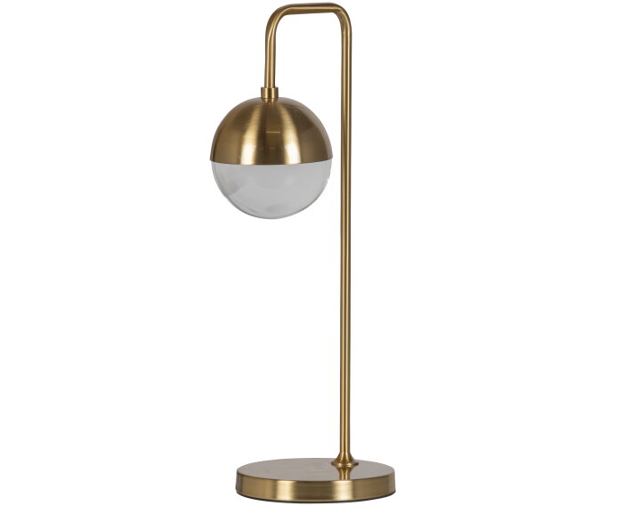 Globular Tafellamp Metaal Antique Brass - BePureHome