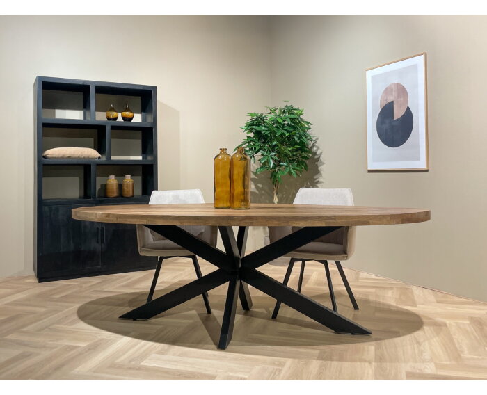 Eettafel Brix Sturdy Ovaal 180x90 cm