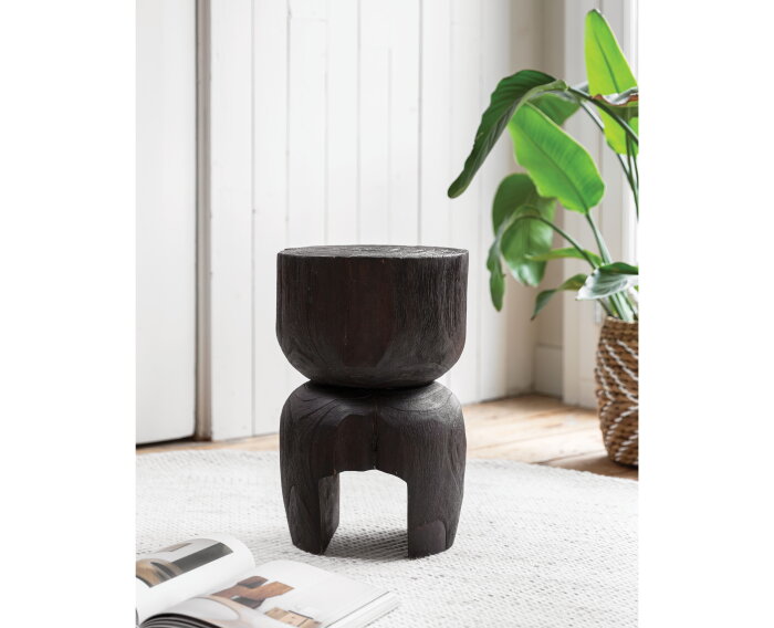 bijzettafel Amber Bruin