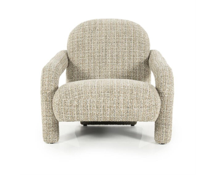 Fauteuil Monica - taupe | Eleonora