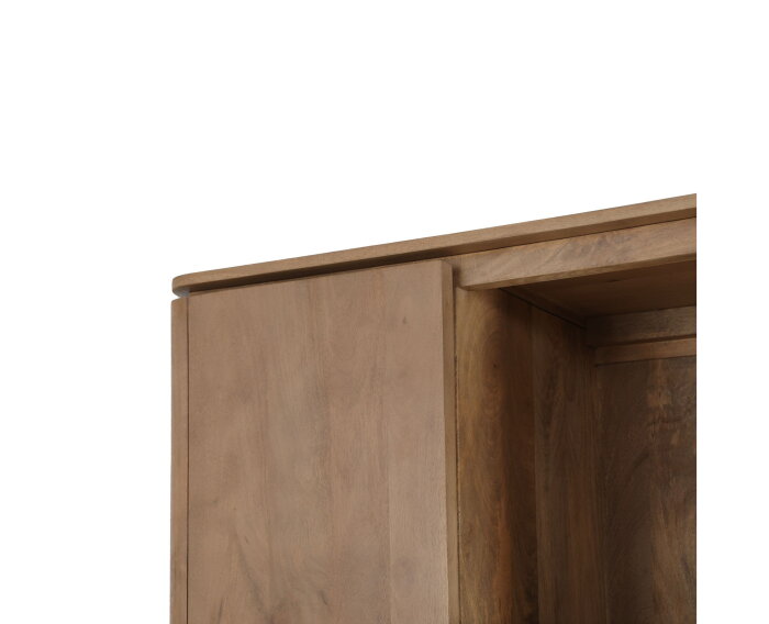 Vakkenkast Dallas Naturel Mangohout 90 cm