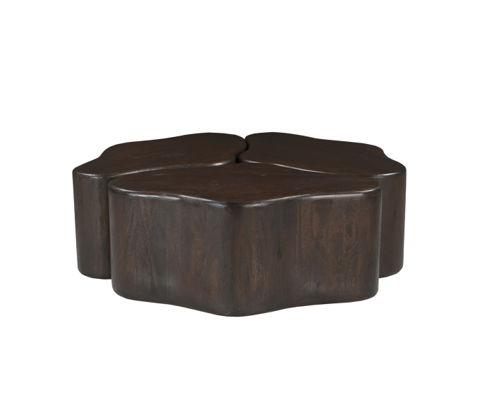 Salontafel Elara Mangohout Bruin 115 cm