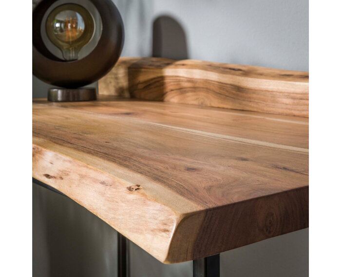 Bureau Edge 110 cm Acacia - Naturel| Meubelplaats