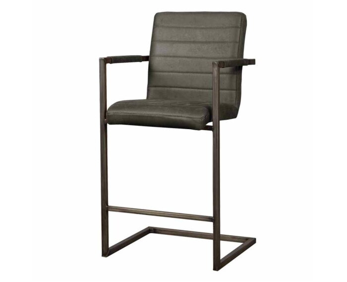 Rocca Barstoel - Bull anthracite