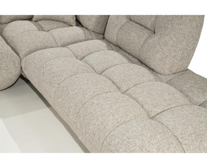 SEVN Esmee modulaire hoekbank Serenity Fossil - 335x245 cm - Zelf samen te stellen