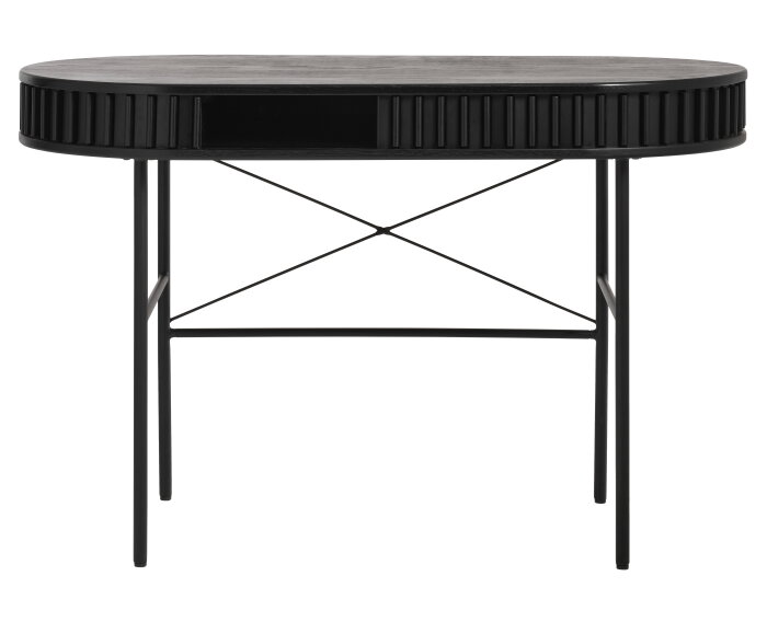 Bureau Siena eiken 120x60 cm - zwart