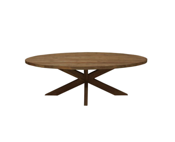 Tuintafel Rina ovaal hout