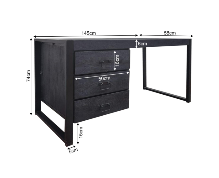 Bureau Boaz Black