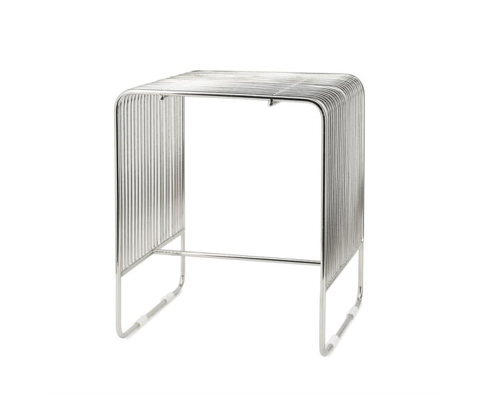 Stool WireWorks - silver | BY-BOO