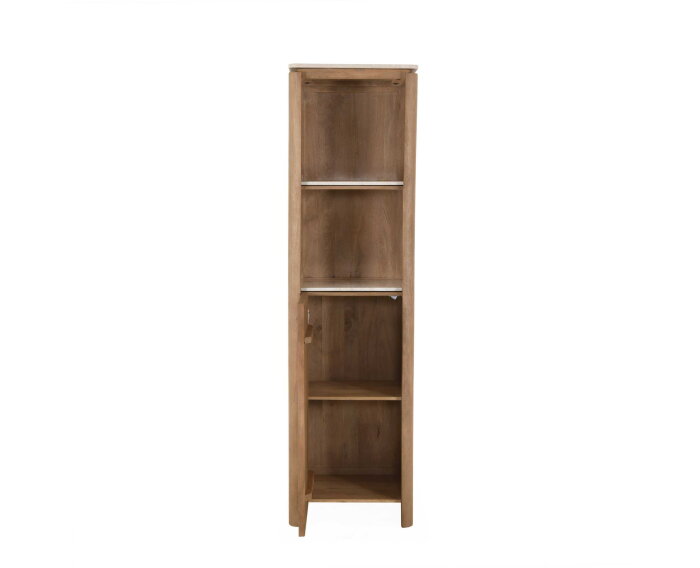 Boekenkast Dallas Naturel Mangohout 55 cm