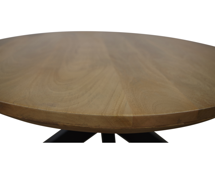 Salontafel Colorado ovaal mangohout 130x70x40 cm - Naturel