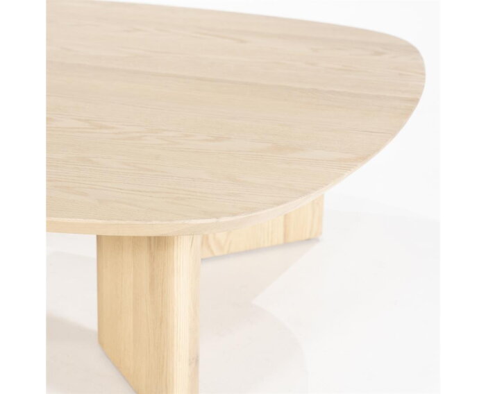 Salontafel Stef medium 100x100cm - naturel | Eleonora
